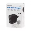 LogiLink USB-A seinälaturi, 24W, 4-porttinen, 4x USB-A, musta