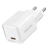 LogiLink USB-C-laturi 20 W GaN, 1 portti, USB Power Delivery, valkoinen