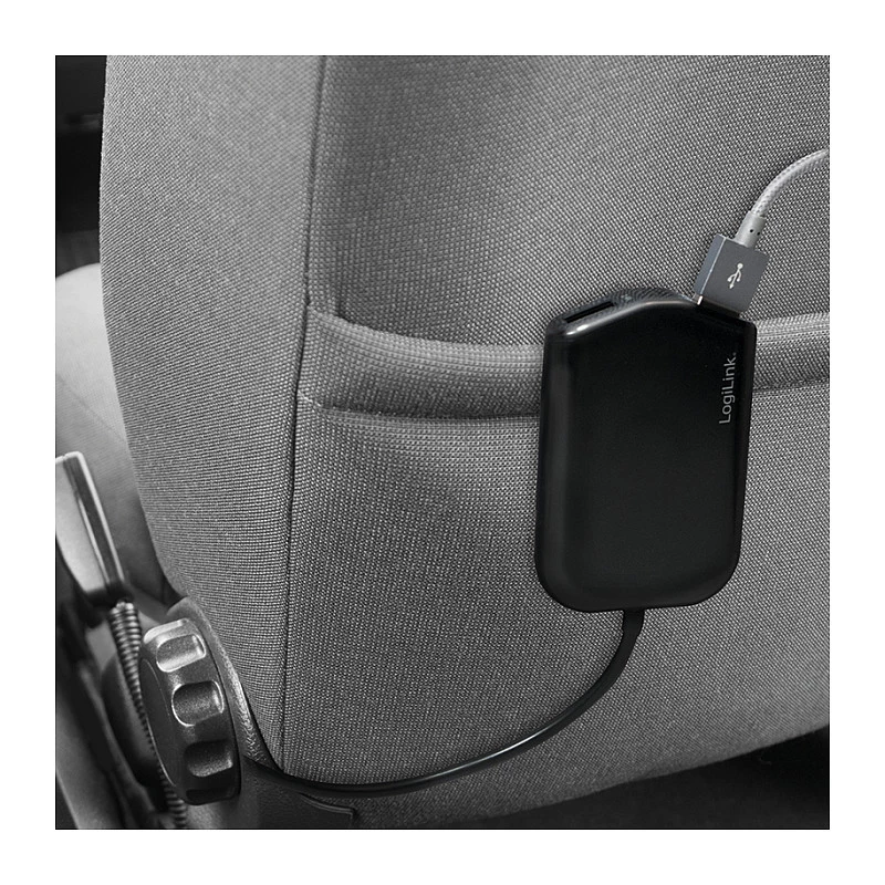 Logilink USB-autolaturi, 2+2 porttia, 24 W, musta