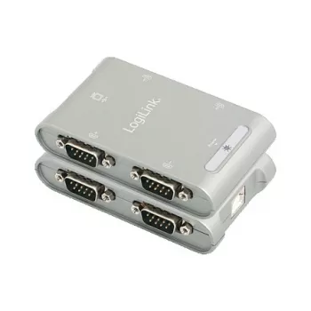 Logilink USB 2.0 - 4-porttinen sarjasovitin, RS-232 (AU0032)