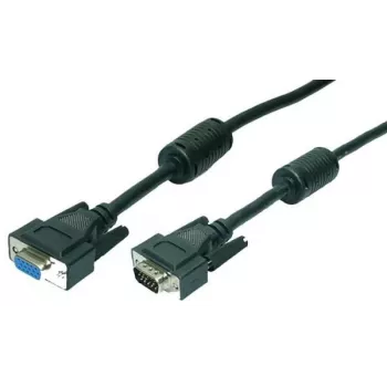 LOGILINK VGA-kaapeli 2 m musta uros-uros