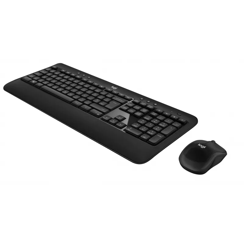 Logitech Advanced Combo langaton näppäimistö- ja hiirisarja - musta