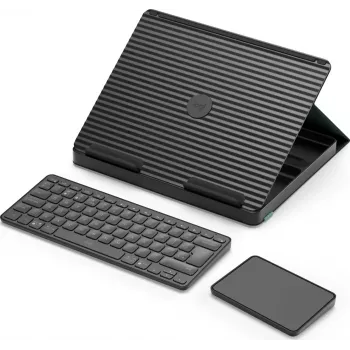 Logitech Casa Pop-Up Desk - kannettava näppäimistö- ja touchpad-sarja
