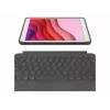 Logitech Combo Touch näppäimistö ja folio-kotelo trackpadilla, taustavalaistu, Apple Smart Connector, AZERTY ranska, grafiitti, Apple 10,2 tuuman iPadille (7. sukupolvi, 8. sukupolvi)