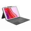 Logitech Combo Touch näppäimistö ja Folio-kotelo trackpadilla Apple 10,2 tuuman iPad (7., 8., 9. sukupolvi) - grafiitti - UK Layout