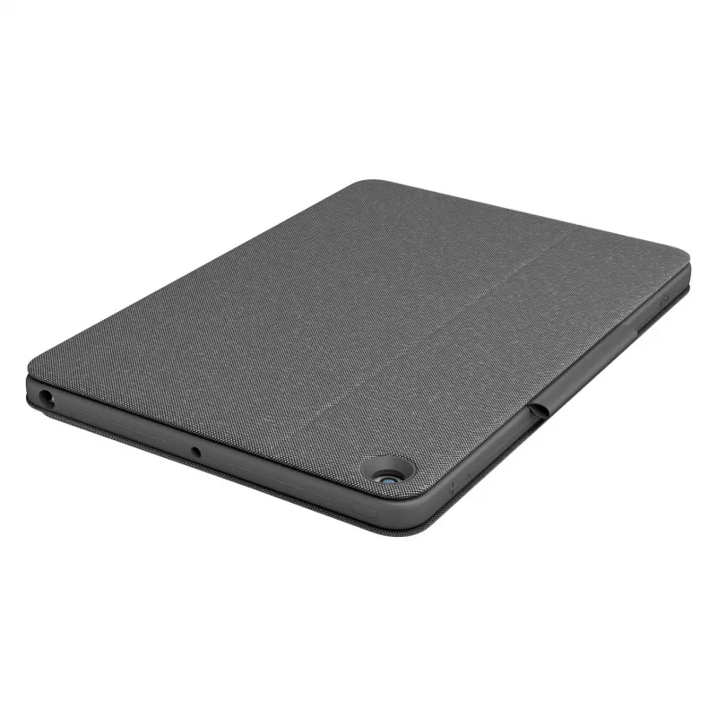 Logitech Combo Touch näppäimistö ja Folio-kotelo trackpadilla Apple 10,2 tuuman iPad (7., 8., 9. sukupolvi) - grafiitti - UK Layout