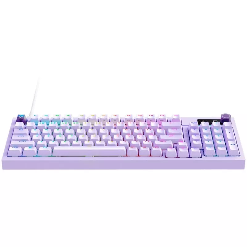 Logitech G316 X 98 langallinen pelinäppäimistö - lila - US International - taktiiliset kytkimet