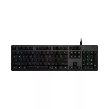 Logitech G512 Carbon mekaaninen pelinäppäimistö - GX Brown Tactile, LIGHTSYNC RGB, USB-läpivienti, lentokonealumiini, täysikokoinen