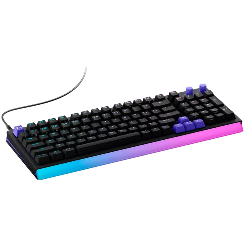 LOGITECH G512 X 98 johdollinen pelinäppäimistö - MUSTA - US INT'L - USB - TAKTIILI