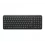 Logitech K250 langaton näppäimistö - musta - täysikokoinen - QWERTY - kalvokytkimet - 2,4 GHz RF - Unifying USB-vastaanotin - 2xAA-paristot - 24 kuukauden akunkesto - roiskevesitiivis - säädettävät kallistusjalat - Windows/macOS/Chrome OS