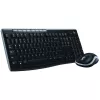 Logitech MK270 langaton yhdistelmä – täysikokoinen RF 2,4 GHz näppäimistö ja hiiri (musta)