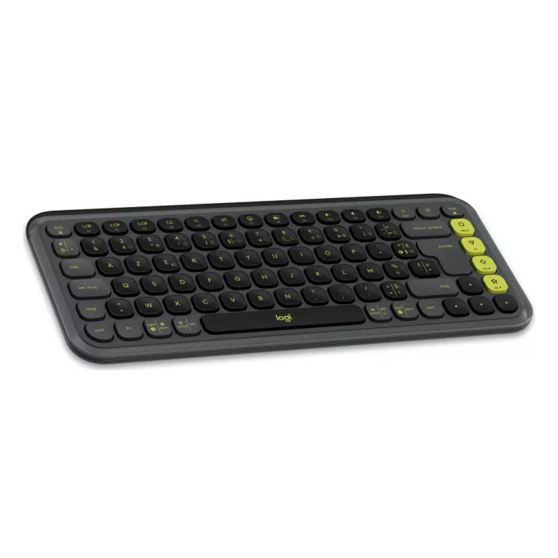 Logitech POP ICON KEYS Graphite ranskalainen AZERTY langaton mekaaninen näppäimistö