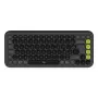 Logitech POP ICON KEYS Graphite ranskalainen AZERTY langaton mekaaninen näppäimistö
