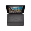 Logitech Rugged Folio -näppäimistö- ja folio-kotelo Apple Smart Connectorilla - AZERTY ranskalainen asettelu - grafiitti - Apple 10,9 tuuman iPadille (10. sukupolvi)