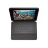 Logitech Rugged Folio US International QWERTY-näppäimistöllä Apple iPad 10. sukupolvelle (A2696) - grafiitti, MIL-STD-810G putoamissuojaus