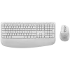Logitech Signature Comfort Plus MK880 langaton yhdistelmä - off-white - US International - Bluetooth - Logi Bolt