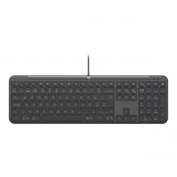 Logitech Signature Slim Wired K620 for Business näppäimistö - Graphite