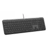 Logitech Signature Slim Wired K620 for Business -näppäimistö, QWERTZ-asettelu, grafiitti