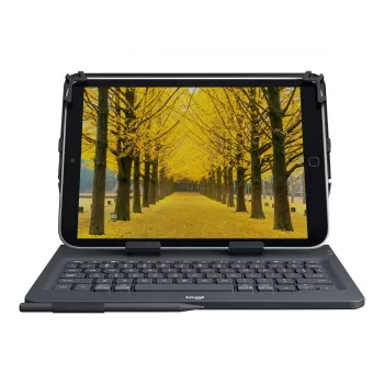 Logitech yleisnäppäimistö ja Folio-kotelo 9-10 tuuman tableteille, Bluetooth 3.0, QWERTZ sveitsinsaksalainen asettelu, Graphite