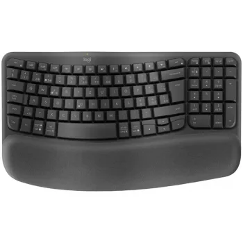 Logitech Wave Keys and Lift Combo – ergonominen langaton näppäimistö- ja pystyhiiri-sarja, grafiitti