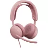 Logitech Zone Wired 2 kuulokemikrofoni, ruusu
