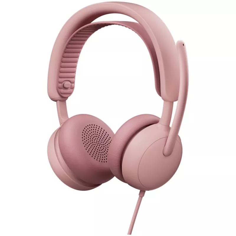 Logitech Zone Wired 2 kuulokemikrofoni, ruusu