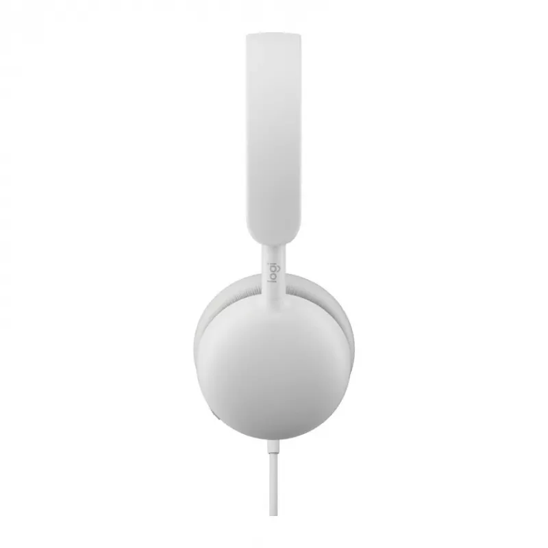 Logitech Zone Wired 2 langallinen on-ear-kuulokemikrofoni, aktiivinen melunvaimennus, melua vaimentavat mikrofonit, 40 mm kaiuttimet, luonnonvalkoinen