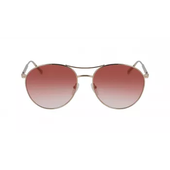 Longchamp LO133S-59770 naisten aurinkolasit Butterfly, havannankehys, ruskeat liukuvärjätyt linssit, 59 mm