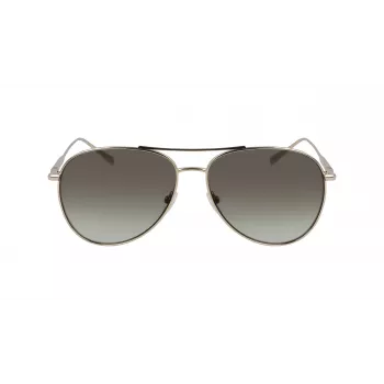 LONGCHAMP LO139S712 naisten perhosaurinkolasit - musta kehys, harmaat liukuvärilinssit 59 mm