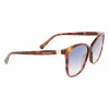 Longchamp LO708S-230 naisten aurinkolasit Havana ruskea liukuväri 57 mm
