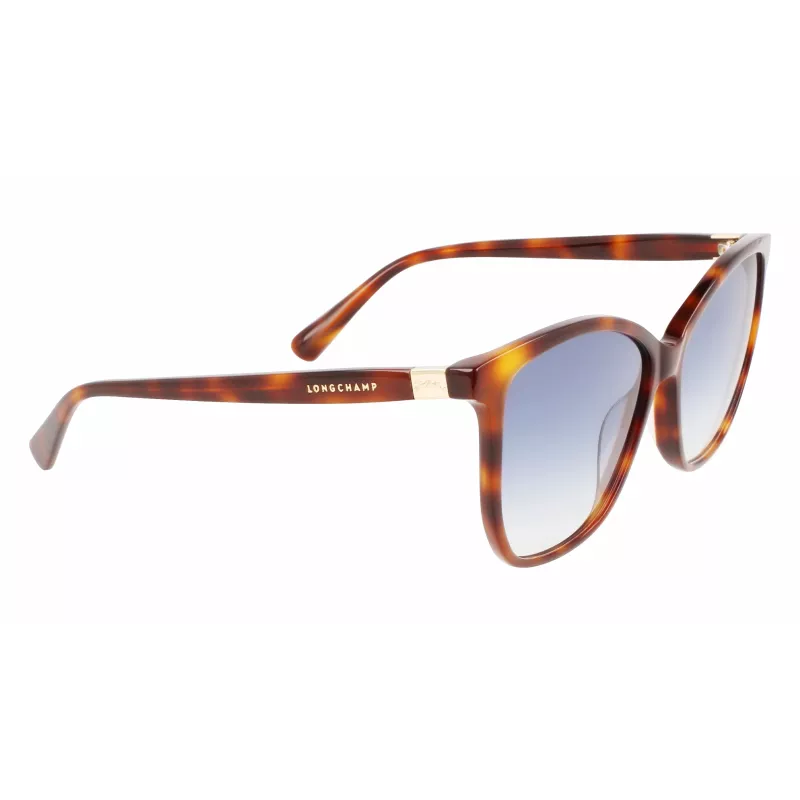 Longchamp LO708S-230 naisten aurinkolasit Havana ruskea liukuväri 57 mm