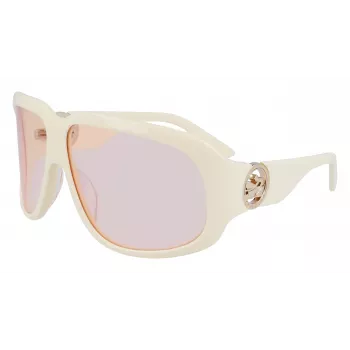 Longchamp LO736S-109 naisten oversize-kulmikkaat aurinkolasit Havana ruskea liukuväri