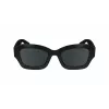 LONGCHAMP LO749S-001 naisten aurinkolasit - musta kehys, harmaat linssit, 50 mm