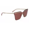 LONGCHAMP unisex aurinkolasit LO122S-750 Havana Brown Gradient 60 mm