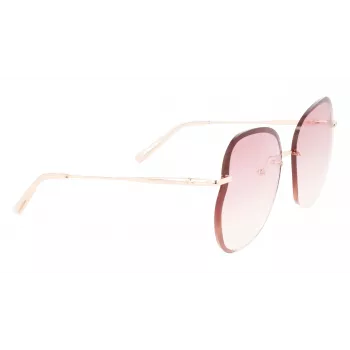 Longchamp naisten aurinkolasit LO160S716 perhonen havanna liukuvärjätyillä harmailla linsseillä (65/17/140 mm)