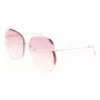 Longchamp naisten aurinkolasit LO160S716 perhonen havanna liukuvärjätyillä harmailla linsseillä (65/17/140 mm)