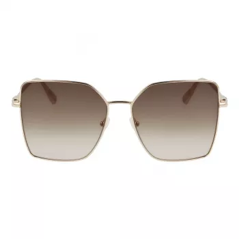 LONGCHAMP naisten LO173SN571570 suorakaiteen muotoiset asetaatti-aurinkolasit 57 mm