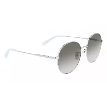 Longchamp naisten aurinkolasit LO157SA-452 - sininen kehys, harmaat liukuvärjätyt linssit - 58/18/140 mm