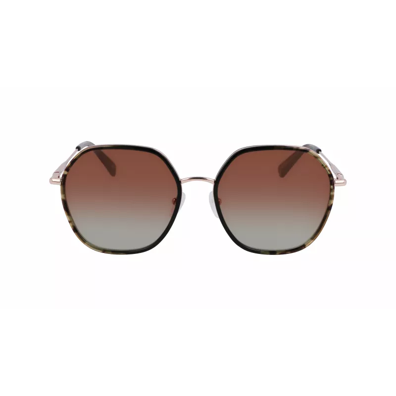 LONGCHAMP naisten aurinkolasit LO163S-749 havanna ruskea liukuväri 58 mm