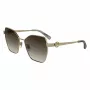 LONGCHAMP naisten aurinkolasit LO180S-727 Havana Brown Gradient perhonen cat-eye 58 mm