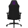 LORGAR CHA41 ergonominen pelituoli Advanced, Premium Anti-Stain -kangas, musta/violetti