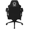 LORGAR CHA41 ergonominen pelituoli Advanced, Premium Anti-Stain -kangas, musta/valkoinen