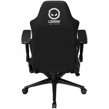LORGAR CHA41 ergonominen pelituoli Advanced, Premium Anti-Stain -kangas, musta/valkoinen