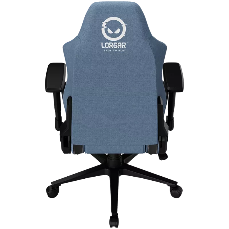 LORGAR CHA41 ergonominen pelituoli Advanced, Premium Anti-Stain -kangas, sininen