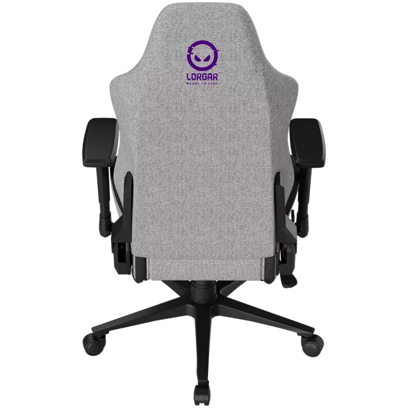 LORGAR CHA41 ergonominen pelituoli Advanced, premium tahriintumaton kangas, harmaa