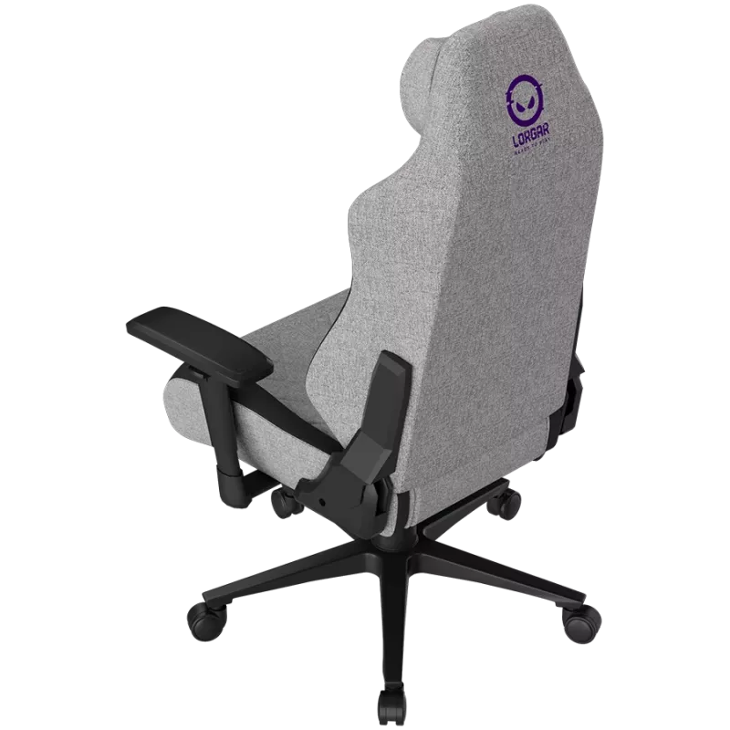 LORGAR CHA41 ergonominen pelituoli Advanced, premium tahriintumaton kangas, harmaa