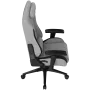 LORGAR CHA41 ergonominen pelituoli Advanced, premium tahriintumaton kangas, harmaa