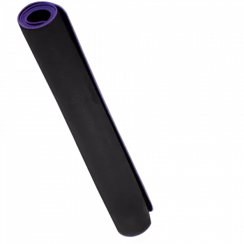 LORGAR RX1FM Sim Racing -lattiamatto Advanced, reunustettu, 1700x700x3 mm, musta/violetti