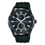 Lorus miesten kvartsianalogikello R3A43AX9 - sininen kellotaulu, teräsranneke, 43 mm