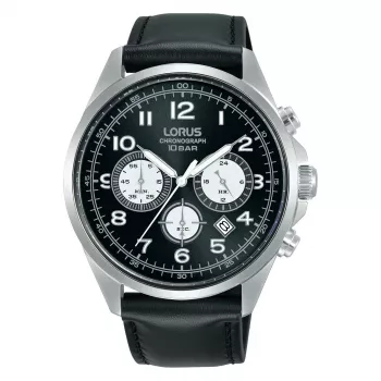 Lorus miesten kvartsikello RT311KX9 - sininen kellotaulu, ruostumaton teräs, 43 mm
